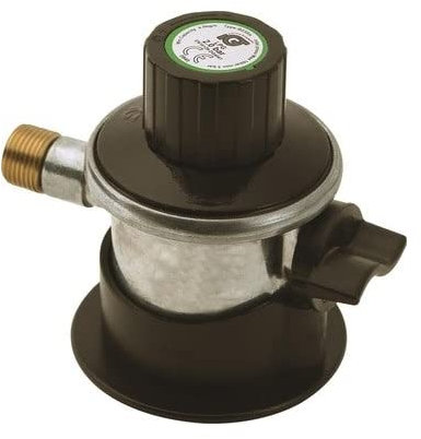 CABLEPELADO Regulador gas propano | Salida regulable entre 1 y 2 bar | Salida rosca izquierdas 21,8 mm | Apto para parrillas de cocina, soldadores, generadores de aire caliente, sopletes