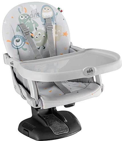 CAM Il Mondo del Bambino - art.S334/T259 - Booster-Sitz Idea - Hergestellt in Italien - perfekt von 6 bis 36 Monate - MONSTER