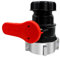 IBC Tote Valve, 7,5 cm Grobgewinde IBC Tote Adapter, S75x6 (75mm) NPT DN50 Heavy Duty Tote Tank Drain Ball Valve Connector Ersatz für IBC Tote Water Liquid Container