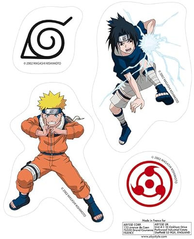 ABYSTYLE - Naruto Team 7 Stickers (16x11cm)