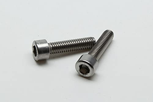 PD® Innensechskantschrauben M6x25 mm (DIN 912) | Zylinderschrauben A2 V2A | Rostfreie Edelstahlschrauben mit Innensechskant | ISO 4762, V2A rostfrei | 50 Stück