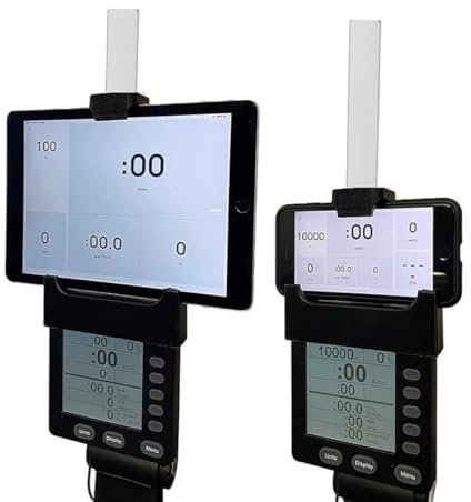 EASYREP Adjustable Tablet Mobile Phone Device iPad Holder for PM5 Rowing Machine SkiErg BikeErg UK Made