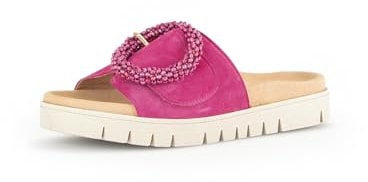 Gabor Damen Pantoletten, Frauen Slipper,Best Fitting,Sandalen,Freizeitschuhe,Schlupfschuhe,schluepfschuhe,Slides,Slip-ons,pink,36 EU / 3.5 UK