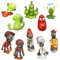 Plants Vs Zombies Toys, Plants Vs Zombies Character Show Toys Plants Vs Zombies Cake Topper Figures Toys Cartoon Creative Decoration Birthday Party Decoration Kids Festival Gifts