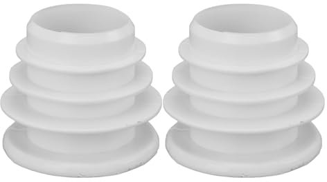 Asixxsix Poolreiniger Skimmer Konus Adapter, 2 Stück Silikon Wiederverwendbare Poolreiniger Ventilmanschette für Zodiac Ventilmanschette W70263 W63900 für Schlauchkonus K121110