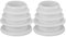 Asixxsix Adaptador de Cono de Skimmer de limpiafondos, 2 Piezas de Silicona Reutilizables para Manguito de válvula de limpiafondos Zodiac W70263 W63900 para Cono de Manguera Pentair K121110