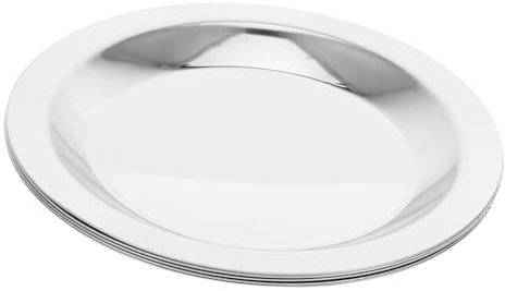 Amosfun 5 Stück Edelstahl-Weinflaschen-Untersetzer Weinhalter Runder Champagnerflaschen-Untersetzer Für Den Küchentisch Und Das Esszimmer