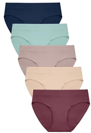 Kindred Bravely Brief Maternity Underwear, Pregnancy to Postpartum, 5 Pack