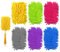 Yicotira Lot de 6 recharges réutilisables compatibles avec le plumeau à main Swiffer – Recharges de plumeau robustes à 360° en microfibre pour ventilateur de plafond Swiffer avec poignée étendue