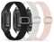 Wizvv 3 Stück Nylon Armband Kompatibel mit Fitbit Inspire 3，Elastisches Verstellbares Ersatzarmband für Fitbit Inspire 3 Fitness Tracker，Dehnbare Sport Loop Armbänder für Damen Herren