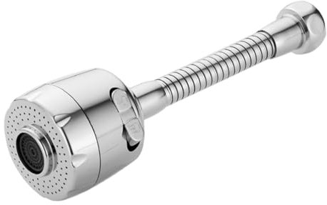 NUOBESTY Water Saving Sprinkler Head Faucet Extender Hose for Sink Faucet Extender Spray Head and Swivel Function for Easy Use