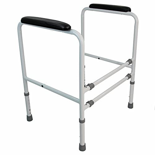 Actiasgear Toilet Frame Support Aid with Adjustable Height and Width