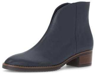 Gabor Damen Cowboy Stiefel, Frauen Stiefel,einlege-Sohle,Gold,Holly-Jolly,Navy,Nappa-Leder,Night-Blue,Off-White,Midnight (braun),42 EU / 8 UK