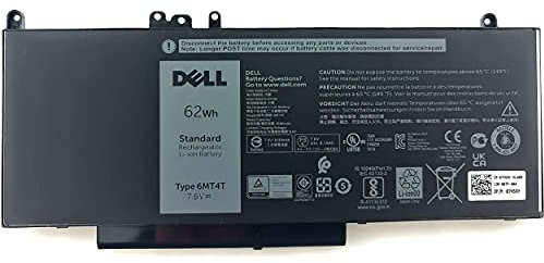 Original Dell Akku 62W 4 Zellen Latitude E5270 E5570 E5470 Precision 15 3510 6MT4T 7V69Y TXF9M 79VRK HK6DV K3JK9 0D074 CHWGG