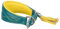 TRIXIE Active Komfort Windhunde Halsband Größe S: Halsumfang 27-35 cm/55 mm in Petrol - extra breites Hundehalsband für kleine Hunde, schützt den Kehlbereich, unterfüttert, 18967