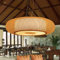Pendellampe Retro Bambus Gewebte Kronleuchter Land Natürlichen Bambus Pendelleuchte Handgewebten Hängeleuchten E27 Höhenverstellbare Deckenlampe Restaurant Teestube Deko Korridor Nacht Hängelampe,80cm