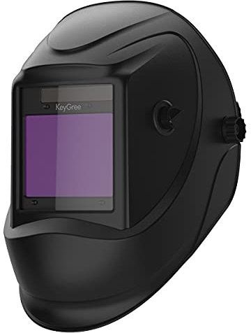 Masque Soudure Couleur Vrai Couleur Auto Darkring Soudrance Chameleon Brasing Automatique Bandeau Soudage Verres Casque Cap Cap Masque Équipement de soudeuse Cagoule Soudure ( Color : LYG-M800D )