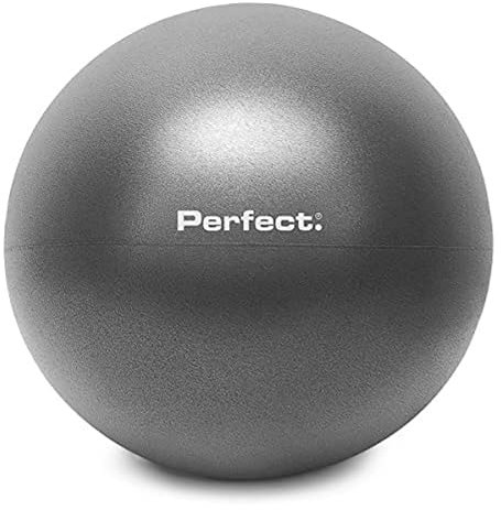 Perfect Mini-Trainingsball für Core-Workouts, Pilates, Yoga und Barre, 20 cm Leicht, Anti-Burst, Tragbar, Einfach aufzublasen, Zur Verbesserung der Haltung und Unterwegs-Fitness