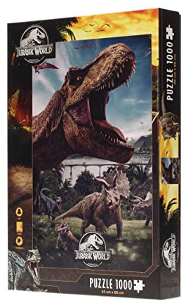RedSTRING Does Not Apply Park Puzzle 1000 Teile Jurassic World Compo Rex, Mehrfarbig, Einheitsgröße (RS531138)
