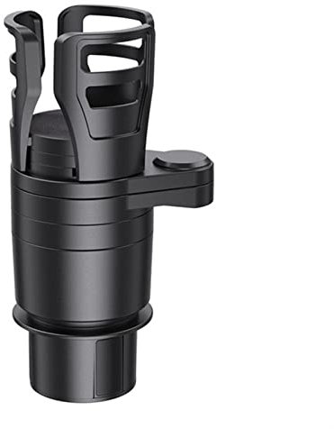 4 In 1 Multifunctional Adjustable Car Cup Holder Expander Adapter Base Tray Car Drink Cup Bottle Holder Auto Car Stand Organizer (Color Name : Black)