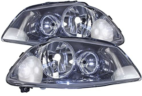ATEC Germany 2x Hauptscheinwerfer vorne links + rechts H7 / H3 Frontscheinwerfer ohne Stellmotor, Kompatibel mit SEAT CORDOBA (6L2), IBIZA III (6L1)