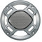 sourcing map Speaker Grill Cover 5 Mesh Subwoofer Grill Guard Protector for Home Audio DIY Gray