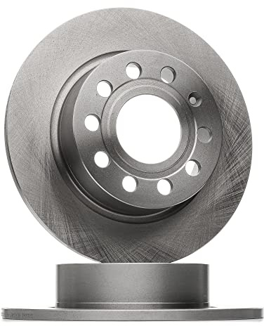 RIDEX 82B0018 2x Disco freno Posteriore senza viti/bulloni Compatibilità con VW Golf 7 Hatchback 5G1, BQ1, BE1, BE2