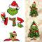 Weihnachtsdekoration für Baum, Weihnachtsbaumspitze, Weihnachtsbaumdekoration, Weihnachtsdeko für Baum, lustige Weihnachtsdekoration, Diebstola
