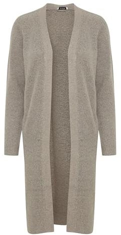 b.young - BYMIRELLE - Cardigan - 20806430, Größe:XL, Farbe:Mid Grey Melange (200455)