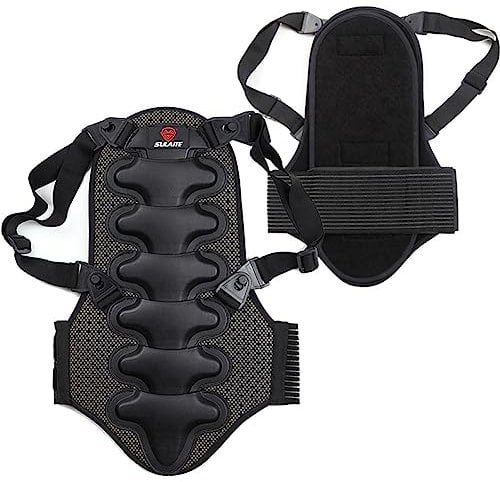 Xistuoz Rückenprotektor Erwachsene für Motorrad, Ski, Snowboard, S-XL