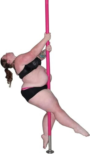 AviiSo Barre Pôle de Danse Poteau de décapant en Silicone, Filature et Statique 45mm de diamètre Kit de pôle de Danse pour Le Club de Gym à Domicile (Color : Silver, Size : 7.5FT-12FT/2.3M-3.7M)
