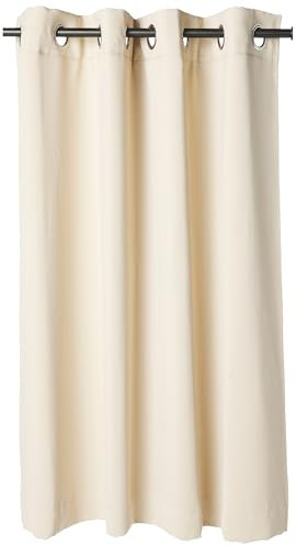 NICETOWN Vorhänge für Wohnzimmer, komplett schattig, Sichtschutz und Geräuschreduzierung, gefüttert, isoliert, Fensterbehandlungsvorhänge für Schlafzimmer (Set mit 2 Stück, B 52 x L 45, Biscotti Beige