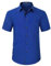 Enlision Men's Short Sleeve Shirts Blue Dress Shirt Regular Fit Business Casual Formal Shirt Button Up Shirts 3XL