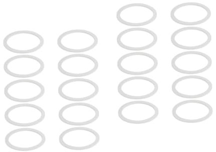 Alipis 20 STK Ersatzring kaffeevollautomat zubehör kaffeezubehör Kaffeekanne Dichtungsring Filterring für Kaffeekannen Dichtungsring für Getränketöpfe sicorss Küchenwaren Shop-Gadget Weiß