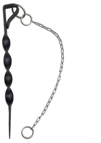 Drive in Rain Chain Ground Anchor, Reliable and Secure Installation, Long lasting Construction