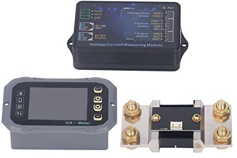 2 -Wege -Kapazitäts -Shunt -Batterie -Monitor mit Guter Leitfähigkeit, Bestehend aus ABS und Kupfer, Ideal für Genaue Batterieindikator und Messgeräte und Analysatoren