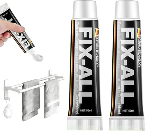 Kleben statt Bohren,Montagekleber Kleben Statt Bohren,Wandkleber Ohne Bohren,Nail-Free Glue Adhesive Sealant,All Purpose Adhesive Super Glue,Wasserfest,2pcs