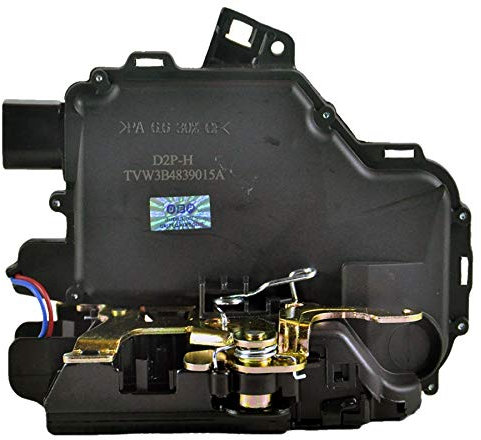 D2P Rear Left Door Lock Actuator Replacement | Compatible with 97-06 Vw Golf Mk4, 98-05 Bora, 96-00 Passat 3B2, 97-00 Passat 3B5, 00-05 Passat 3B3, 3B6 | 3B4839015A