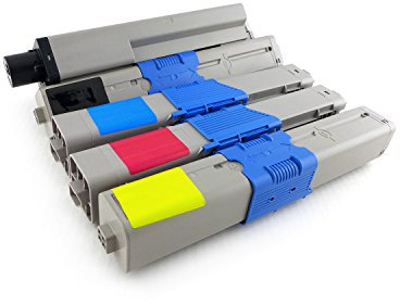 Green2Print Toner Toner-Set, 4 Kartuschen 4X 1500 Seiten passend für Oki MC363DN, MC363, C332DNW, C332DN, C332