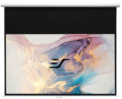 Elite Screens' MANUELLE ROLLOLEINWAND -HT- Premium Weiß / 16:9/266 x 149