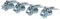 AB Tools 4 Stuck Bremse Einstellvorrichtung Alko Anhanger Achsen 200 x 50mm 230 x 60mm