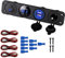 Thlevel Auto Ladegerät Schalttafel 12V Dual USB Ladebuchse Zigarettenanzünder Adapter Blaue LED Voltmeter Schalter Toggle Panel für Camper Truck Trailer Marine Boat