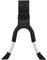 Hebie Zweibeinständer Lite Rex 0690 Normallänge max. Tretlagerhöhe 29cm + Flicken - Waffenhalterung - Schwarz - Metall