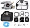AISEN Carburettor Air Filter & Diaphragm Repair Kit for Husqvarna 36 41 136 137 141 142 137 E 141 142 142E Chainsaws