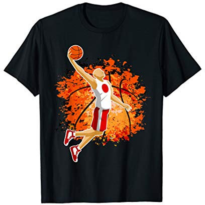 Japan National Basketball Jersey Japanese Sport Slam Dunk T-Shirt