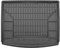 OMAC Gummi Kofferraumwanne kompatibel mit Jeep Compass 2016-2020 TPE Laderaumwanne Schwarz