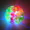 LED Rainbow Ball mit Saugnäpfen Saug Noppen und Licht, im Polybeutel, 5,5cm
