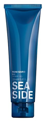 Toni Gard SEA SIDE MAN Duschgel 150 ml - Roter Pfeffer Grapefruit Mandarine Lavendel Salbei Maritime-Akkorde Tee Bernstein Zedernholz Moschus Herrenduft frisch aquatisch Shower Gel für Ihn