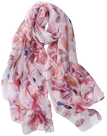 STORY OF SHANGHAI Seidenschal Damen 100% Seide, 30+ Farben XXL Blumen Seidentuch, Stola für Abendkleid Hochzeit, Seide Schal Halstuch, 180 * 110cm,Heidelbeere Rot