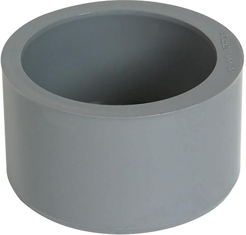 Nicoll UT7 MF simple PVC Tampon de Réduction, Gris, 100mm Diamètre, 100/75 mm Diamètres Des Raccords